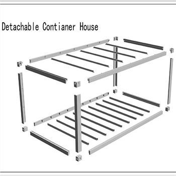 Löstagbara containerhus med 3 m bredd