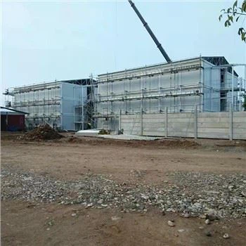Snabb installation av avtagbara containerhus