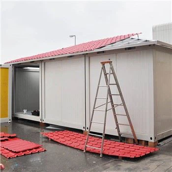 Fyra sovrum Design Flat Pack Container Homes