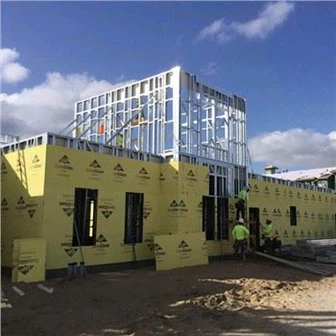 Två våningar prefabricerade hus